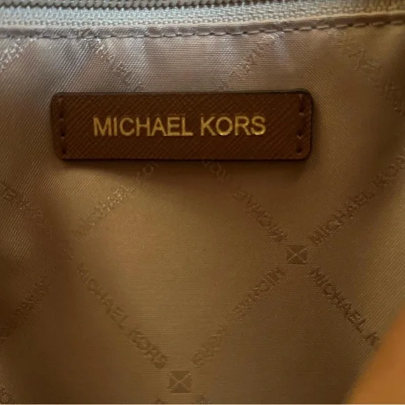 Michael Kors Signature Brown Backpack - Picture 7 of 9